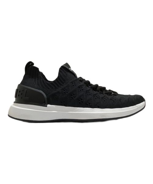 CHANEL（シャネル）CHANEL (シャネル) Knit Logo Sneakers ブラック サイズ:35の古着・服飾アイテム