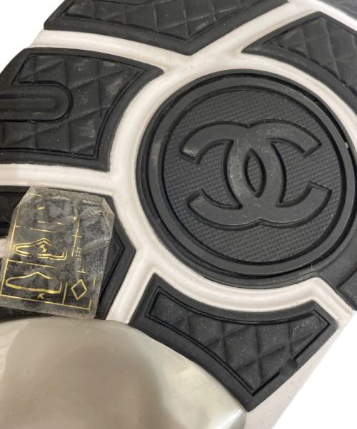CHANEL（シャネル）CHANEL (シャネル) Knit Sneakers スカイブルー サイズ:35の古着・服飾アイテム