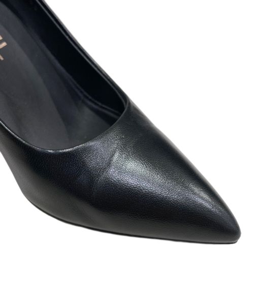CHANEL（シャネル）CHANEL (シャネル) Coco Mark Heel Pumps ブラック サイズ:351/2の古着・服飾アイテム