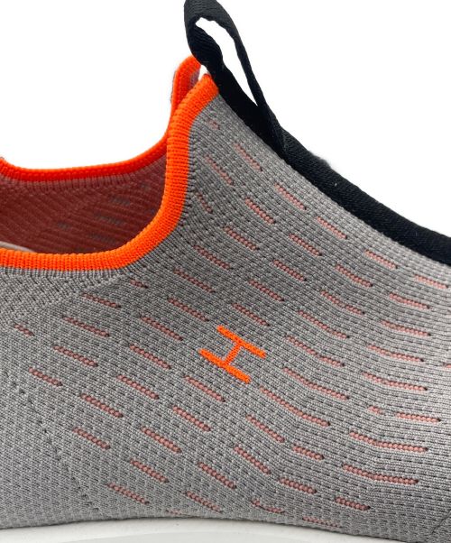 HERMES（エルメス）HERMES (エルメス) エクレール ニットスニーカー ライトグレー サイズ:40 1/2の古着・服飾アイテム