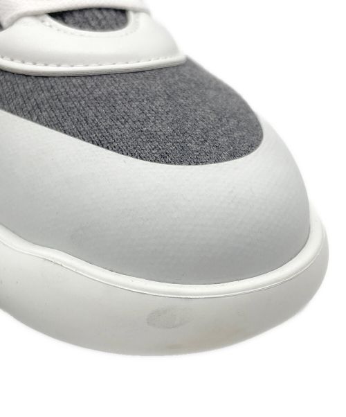 HERMES（エルメス）HERMES (エルメス) Gris Crew 43 Sneaker Shoes ブラック×ホワイト サイズ:41 1/2の古着・服飾アイテム