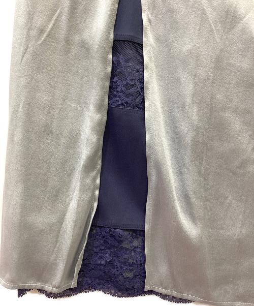 maturely（マチュアリー）maturely (マチュアリー) ロングスカート ブルー サイズ:FREE 未使用品の古着・服飾アイテム