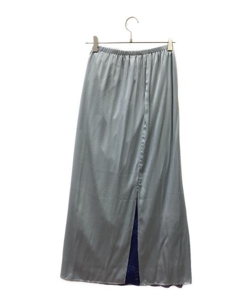 maturely（マチュアリー）maturely (マチュアリー) ロングスカート ブルー サイズ:FREE 未使用品の古着・服飾アイテム