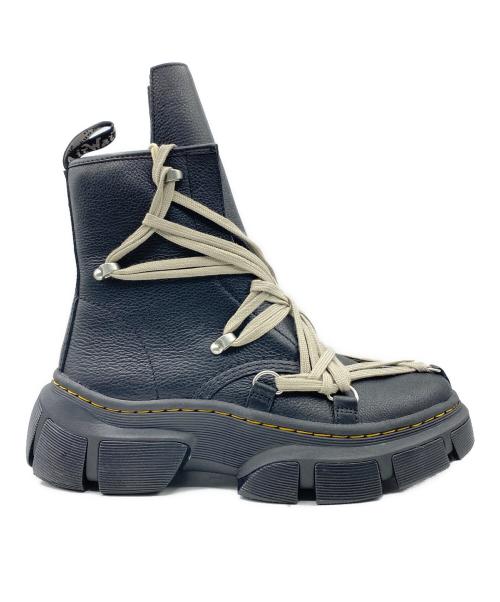 RICK OWENS（リックオウエンス）RICK OWENS (リックオウエンス) Dr.Martens (ドクターマーチン) 1460 DMXL Mega Lace Boot ブラック サイズ:27cm(US 9)の古着・服飾アイテム