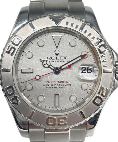 ROLEX（ロレックス）ROLEX (ロレックス) ヨットマスター ロレジウム YACHT-MASTER Ref.168622 シルバーの古着・服飾アイテム