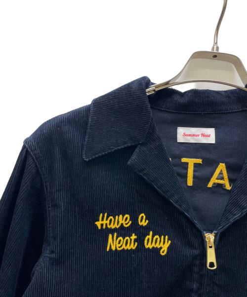 Summer neat（サマーニート）summer neat (サマーニート) コーデュロイジャケット ネイビー サイズ:Sの古着・服飾アイテム