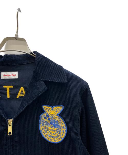 Summer neat（サマーニート）summer neat (サマーニート) コーデュロイジャケット ネイビー サイズ:Sの古着・服飾アイテム