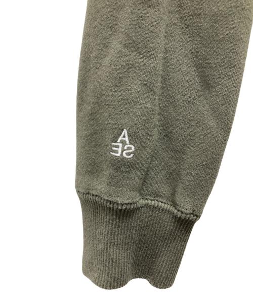 WIND AND SEA（ウィンダンシー）WIND AND SEA (ウィンダンシー) 反転ロゴスウェット オリーブ サイズ:Sの古着・服飾アイテム