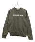 WIND AND SEA（ウィンダンシー）の古着「反転ロゴスウェット」｜オリーブ