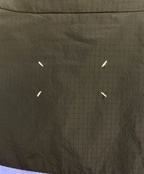 Maison Margiela（メゾンマルジェラ）Maison Margiela (メゾンマルジェラ) リップストップフーデッドブルゾン ブラック サイズ:46の古着・服飾アイテム