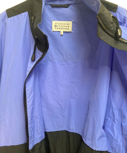 Maison Margiela（メゾンマルジェラ）Maison Margiela (メゾンマルジェラ) リップストップフーデッドブルゾン ブラック サイズ:46の古着・服飾アイテム