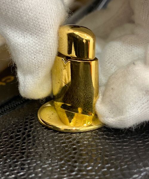 CHANEL（シャネル）CHANEL (シャネル) チェーントートバッグ ブラック サイズ:-の古着・服飾アイテム