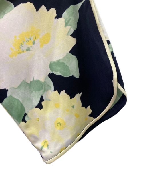 LAONARD（レオナード）LAONARD (レオナール) 花柄 ワンピース ブラック サイズ:36の古着・服飾アイテム