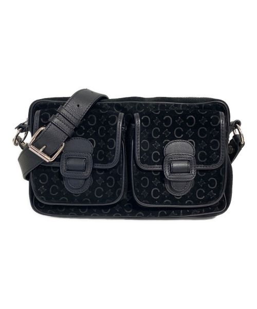 CELINE（セリーヌ）CELINE (セリーヌ) Cマカダムショルダーバッグ ブラック サイズ:-の古着・服飾アイテム