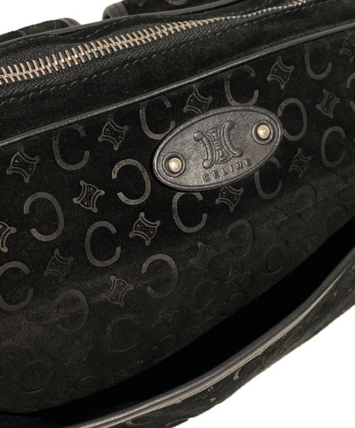 CELINE（セリーヌ）CELINE (セリーヌ) Cマカダムショルダーバッグ ブラック サイズ:-の古着・服飾アイテム