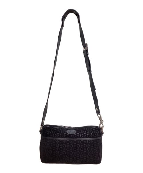 CELINE（セリーヌ）CELINE (セリーヌ) Cマカダムショルダーバッグ ブラック サイズ:-の古着・服飾アイテム