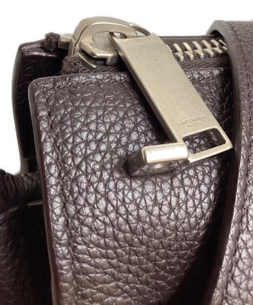 Saint Laurent Paris（サンローランパリ）Saint Laurent Paris (サンローランパリ) サック・ド・ジュール ブラウンの古着・服飾アイテム