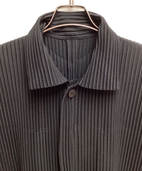 HOMME PLISSE ISSEY MIYAKE（オム プリッセ イッセイ ミヤケ）HOMME PLISSE ISSEY MIYAKE (オムプリッセ イッセイ ミヤケ) プリーツジャンプスーツ ブラック サイズ:1の古着・服飾アイテム
