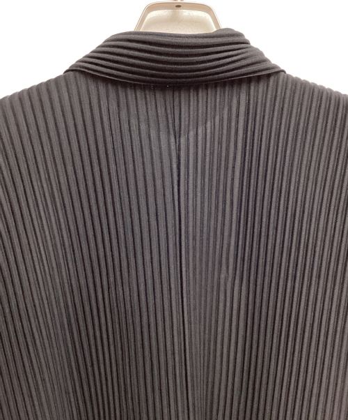 HOMME PLISSE ISSEY MIYAKE（オム プリッセ イッセイ ミヤケ）HOMME PLISSE ISSEY MIYAKE (オムプリッセ イッセイ ミヤケ) プリーツジャンプスーツ ブラック サイズ:1の古着・服飾アイテム