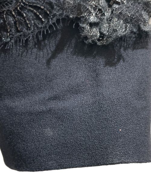 CHANEL（シャネル）CHANEL (シャネル) レーステーラードジャケット ブラック サイズ:36の古着・服飾アイテム