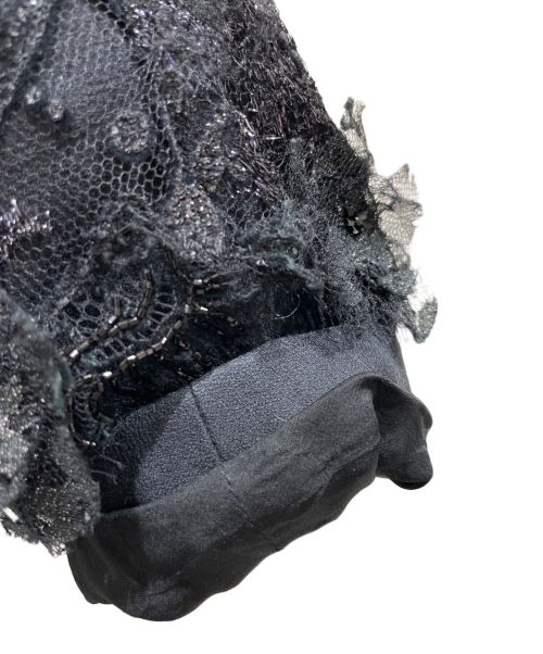 CHANEL（シャネル）CHANEL (シャネル) レーステーラードジャケット ブラック サイズ:36の古着・服飾アイテム