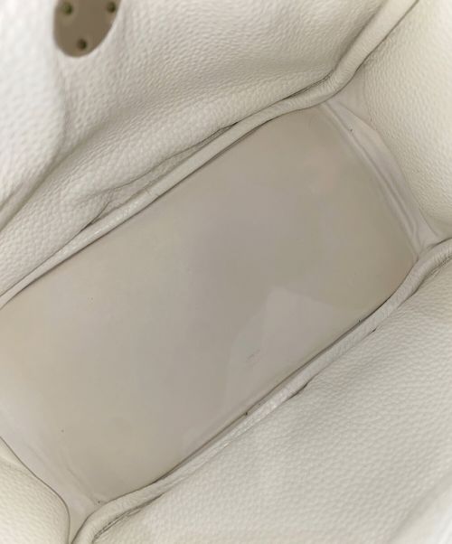 HERMES（エルメス）HERMES (エルメス) リンディ 26 ホワイト サイズ:26の古着・服飾アイテム