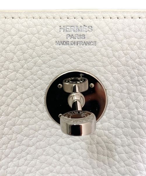 HERMES（エルメス）HERMES (エルメス) リンディ 26 ホワイト サイズ:26の古着・服飾アイテム