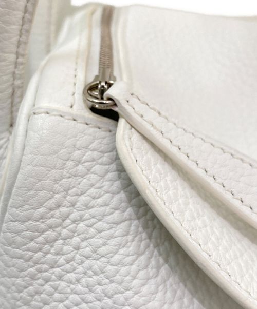 HERMES（エルメス）HERMES (エルメス) リンディ 26 ホワイト サイズ:26の古着・服飾アイテム