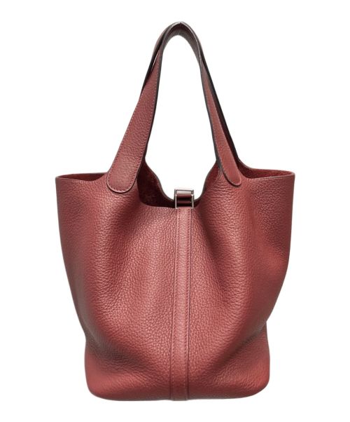 HERMES（エルメス）HERMES (エルメス) ピコタンMM ボルドー サイズ:MMの古着・服飾アイテム