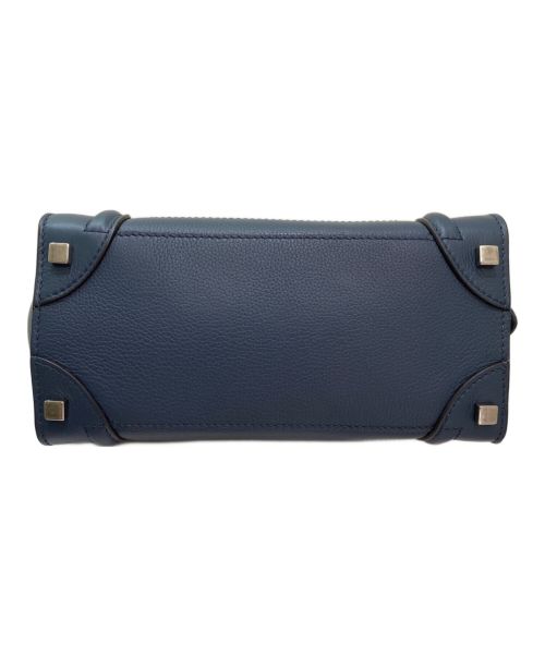 CELINE（セリーヌ）CELINE (セリーヌ) ラゲージ マイクロ ネイビー サイズ:マイクロの古着・服飾アイテム