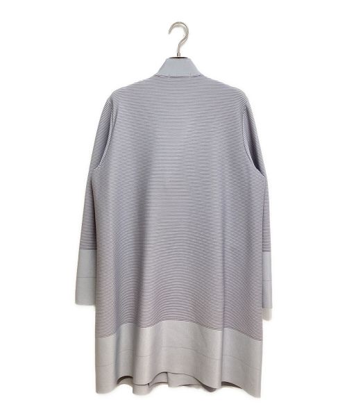 ISSEY MIYAKE（イッセイミヤケ）ISSEY MIYAKE (イッセイミヤケ) ロングジャケット グレー サイズ:2の古着・服飾アイテム