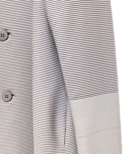 ISSEY MIYAKE（イッセイミヤケ）ISSEY MIYAKE (イッセイミヤケ) ロングジャケット グレー サイズ:2の古着・服飾アイテム