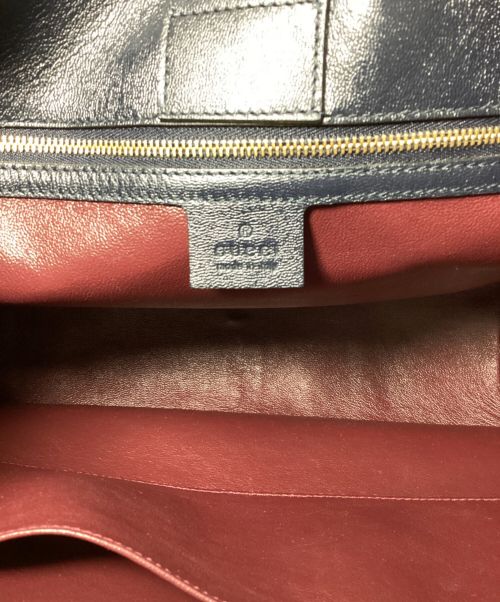 GUCCI（グッチ）GUCCI (グッチ) Horsebit 1955 tote bag（ホースビット1955トートバッグ） ブラウン サイズ:-の古着・服飾アイテム
