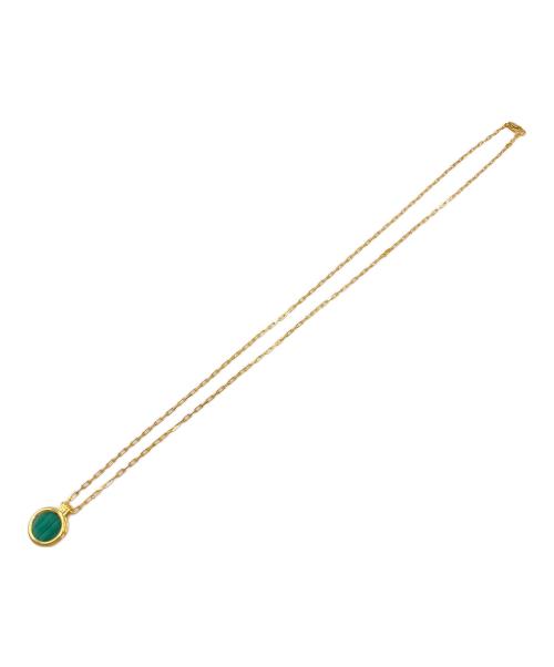 FIVE THIRTY PARK（ファイブサーティーパーク）FIVE THIRTY PARK (ファイブサーティーパーク) Small Compass Malachite Necklace サイズ:Smallの古着・服飾アイテム