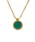 FIVE THIRTY PARK（ファイブサーティーパーク）の古着「Small Compass Malachite Necklace」