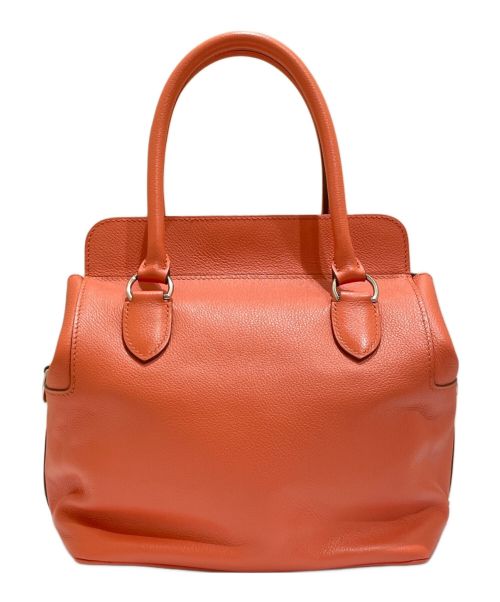 HERMES（エルメス）HERMES (エルメス) ツールボックス20 ピンク×シルバー金具 サイズ:20　　の古着・服飾アイテム