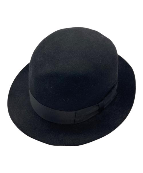 BORSALINO（ボルサリーノ）BORSALINO (ボルサリーノ) ラビットファーハット ブラックの古着・服飾アイテム