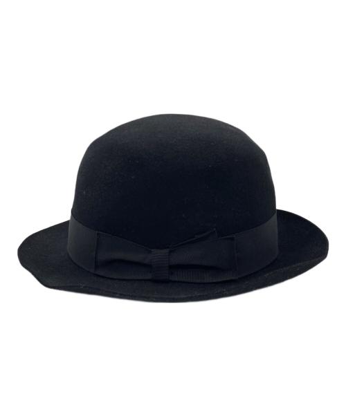 BORSALINO（ボルサリーノ）BORSALINO (ボルサリーノ) ラビットファーハット ブラックの古着・服飾アイテム