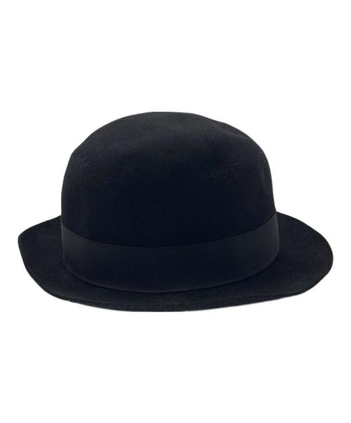 BORSALINO（ボルサリーノ）BORSALINO (ボルサリーノ) ラビットファーハット ブラックの古着・服飾アイテム