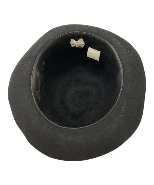 BORSALINO（ボルサリーノ）BORSALINO (ボルサリーノ) ラビットファーハット ブラックの古着・服飾アイテム