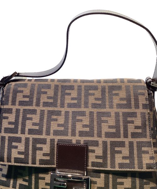 FENDI（フェンディ）FENDI (フェンディ) マンマバゲット ショルダーバッグ ブラウンの古着・服飾アイテム