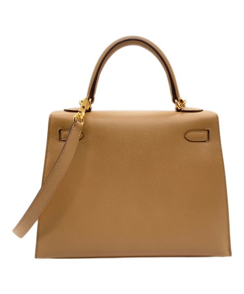 HERMES（エルメス）HERMES (エルメス) ケリー25 ベージュ系 サイズ:25の古着・服飾アイテム