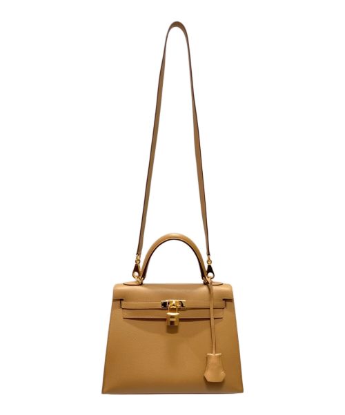 HERMES（エルメス）HERMES (エルメス) ケリー25 ベージュ系 サイズ:25の古着・服飾アイテム