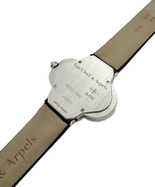 VAN CLEEF & ARPELS（ヴァンクリーフ＆アーペル）VAN CLEEF & ARPELS (ヴァンクリーフ＆アーペル) アルハンブラ スモールモデル ウォッチ Ref.VCARD21600 ホワイト サイズ:26mmの古着・服飾アイテム