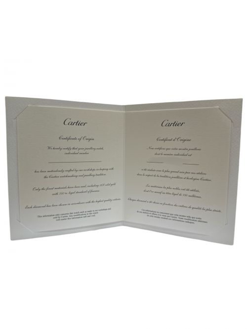 Cartier（カルティエ）Cartier (カルティエ) タンクアメリカン ベゼルダイヤ シルバー文字盤の古着・服飾アイテム