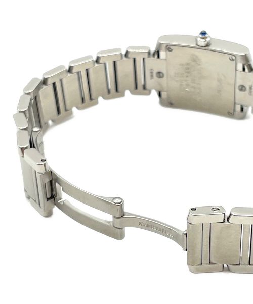 Cartier（カルティエ）Cartier (カルティエ) タンクフランセーズSM アイボリー文字盤 サイズ:SMの古着・服飾アイテム
