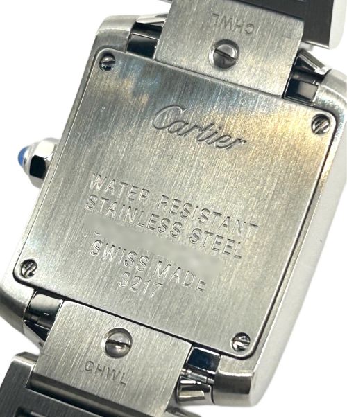 Cartier（カルティエ）Cartier (カルティエ) タンクフランセーズSM アイボリー文字盤 サイズ:SMの古着・服飾アイテム