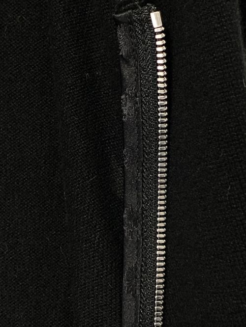 CHROME HEARTS（クロムハーツ）CHROME HEARTS (クロムハーツ) カシミヤジップニットベスト ブラック サイズ:Lの古着・服飾アイテム
