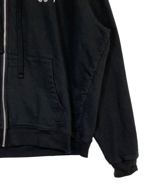 CHROME HEARTS（クロムハーツ）CHROME HEARTS (クロムハーツ) JOE FOTI (ジョー フォティ) ジップパーカー ブラック サイズ:XLの古着・服飾アイテム