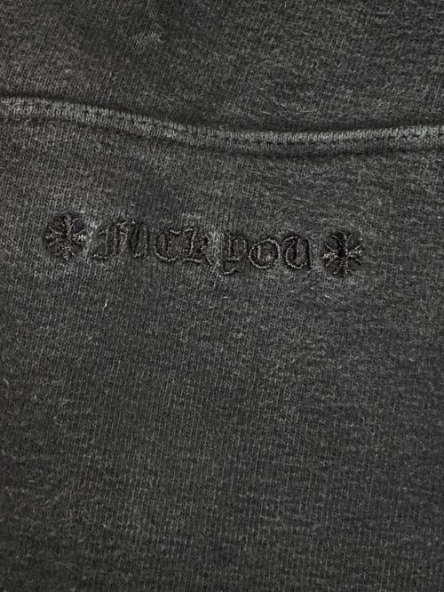 CHROME HEARTS（クロムハーツ）CHROME HEARTS (クロムハーツ) スウェットパンツ ブラック サイズ:Lの古着・服飾アイテム